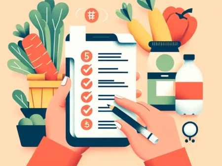 5 Tips Hemat Menyusun Daftar Belanja Makanan Sehat